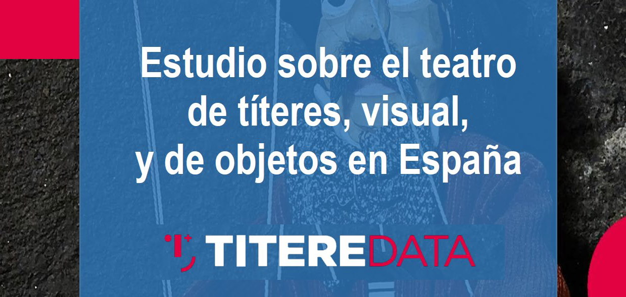 Viernes 18 a las 17 h: presentación virtual del Estudio sobre el Sector del Teatro de Títeres, Visual y de Objetos,