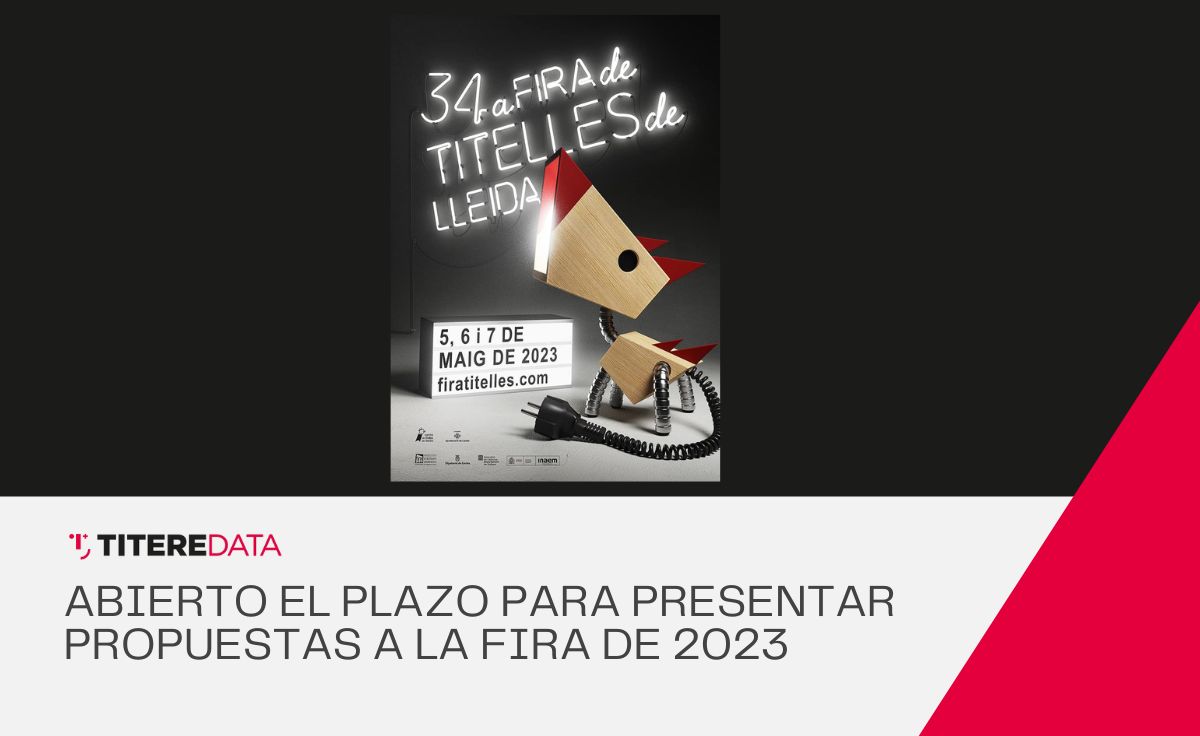 Abierto el plazo para inscripciones de compañías en la Fira de Titelles de Lleida 2023